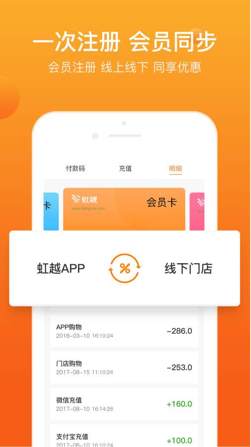 虹越