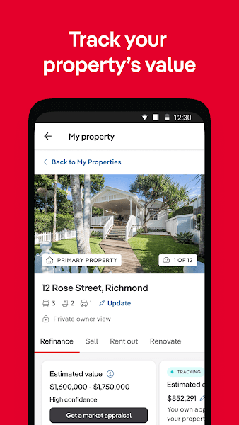 realestate澳洲租房APP