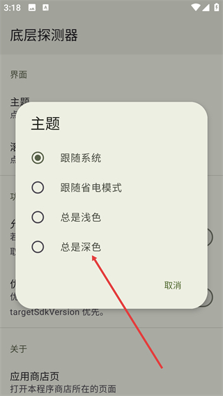 底层探测器