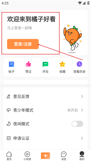 橘子好看