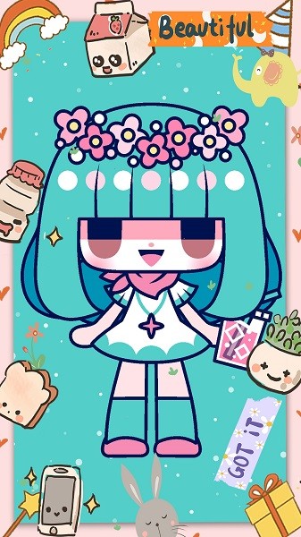 萝莉装扮公主