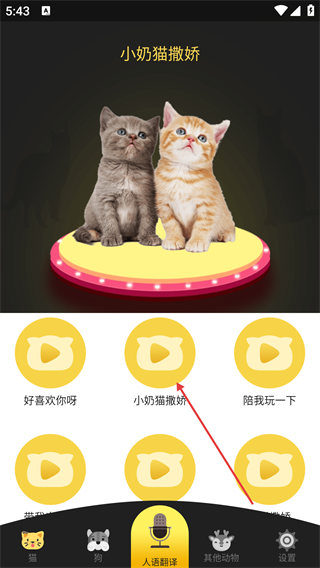 人狗猫交流器