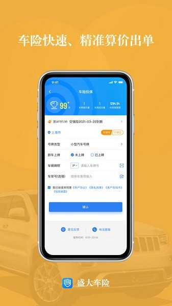 盛大车险手机版