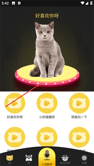 人狗猫交流器