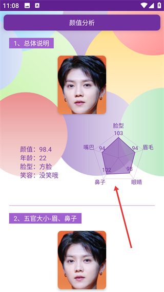 魔镜颜值测试