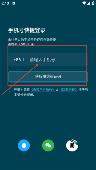 奔现语音