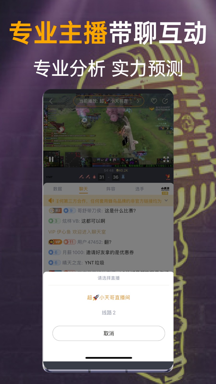 蜂鸟竞技手机版