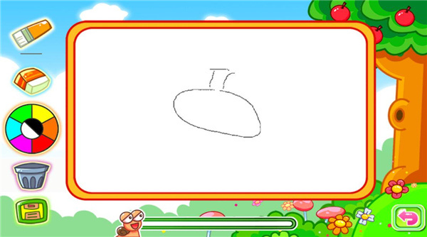 儿童宝宝爱画画