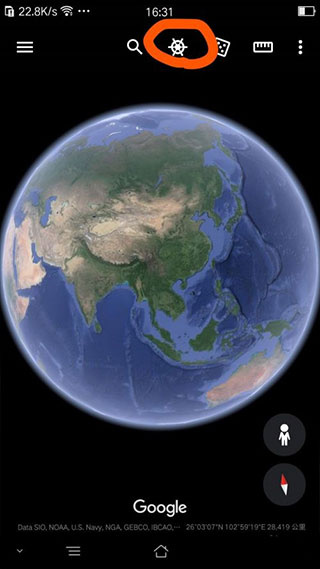 谷歌地球高清卫星地图