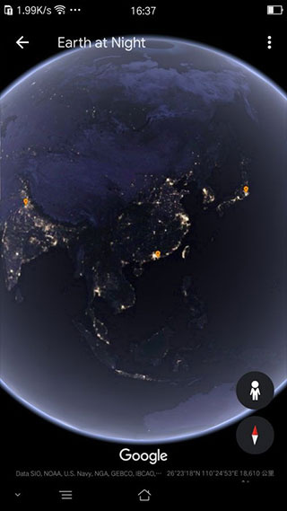 谷歌地球高清卫星地图
