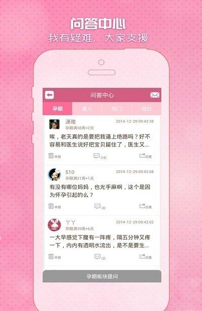 怀孕期妈妈必备