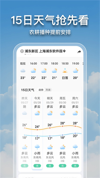 2345天气预报