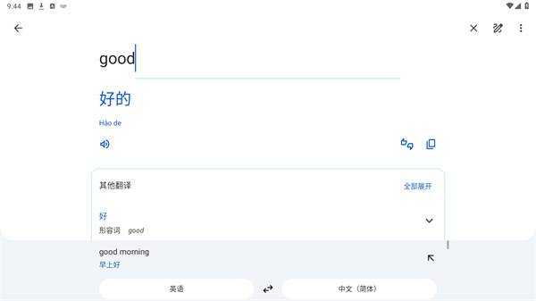 google translate翻译