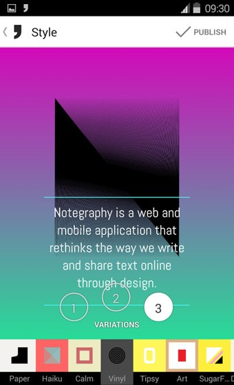 Notegraphy