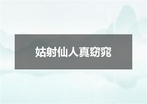 姑射仙人真窈窕