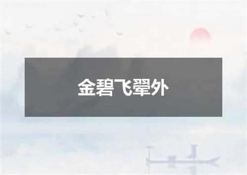金碧飞翚外