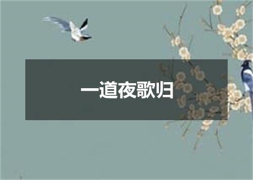 一道夜歌归