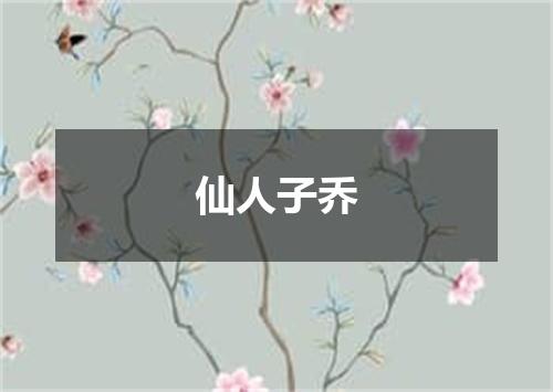 仙人子乔