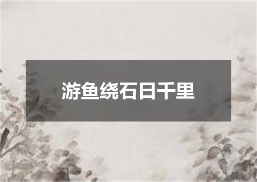 游鱼绕石日千里