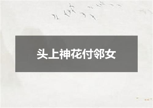 头上神花付邻女