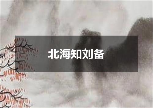 北海知刘备