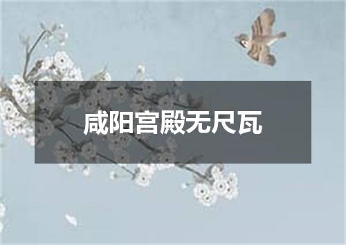 咸阳宫殿无尺瓦