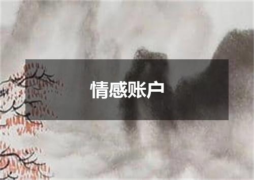 情感账户