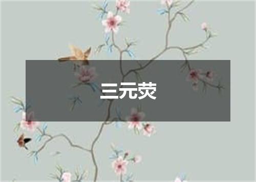 三元荧
