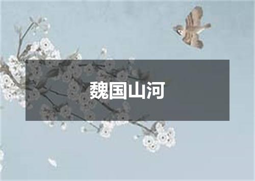 魏国山河