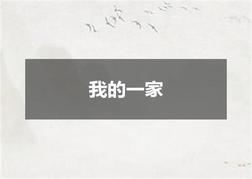 我的一家