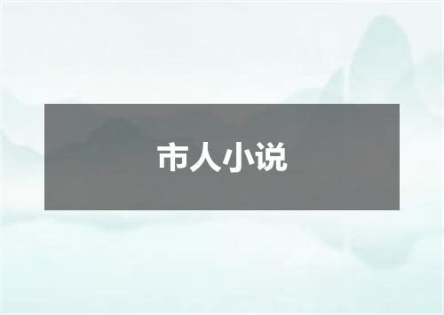 市人小说