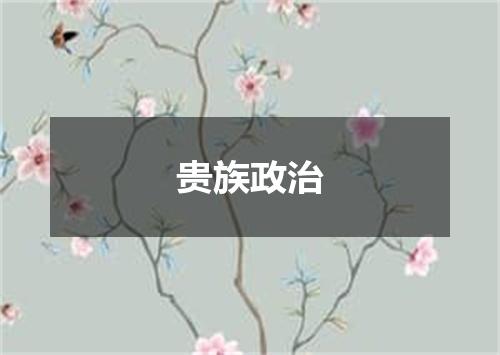 贵族政治