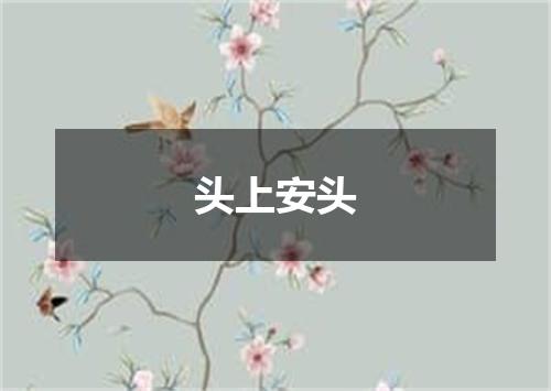 头上安头
