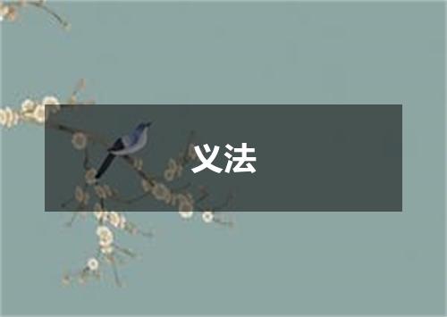 义法