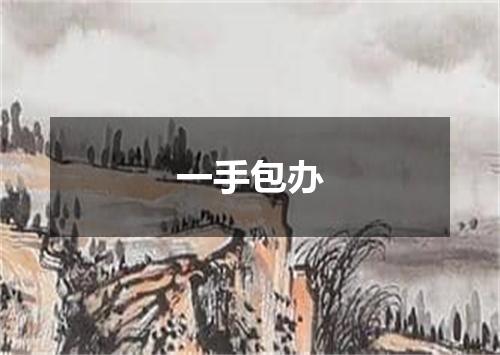 一手包办是什么意思
