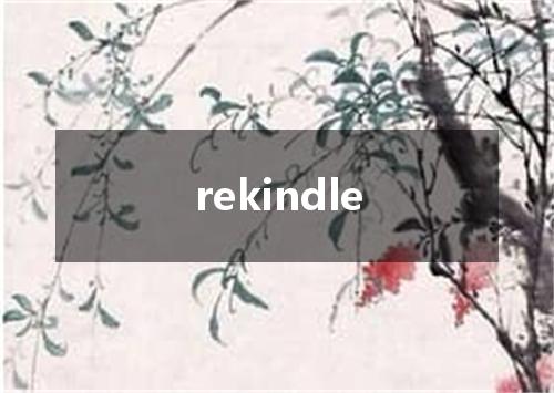 rekindle是什么意思