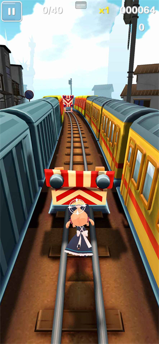蔚蓝跑酷