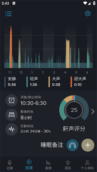 鼾声分析器